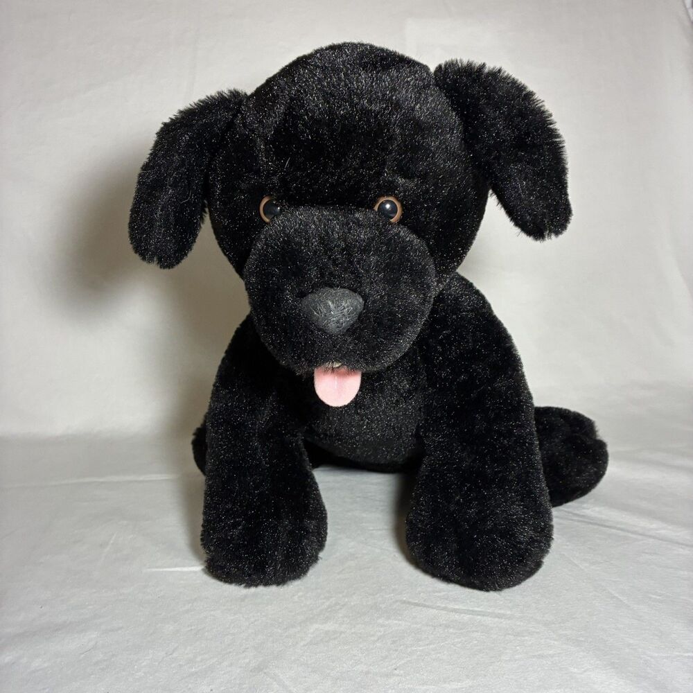 Build A Bear Black Labrador 25th Anniversary Collection Plush Dog Stuffed